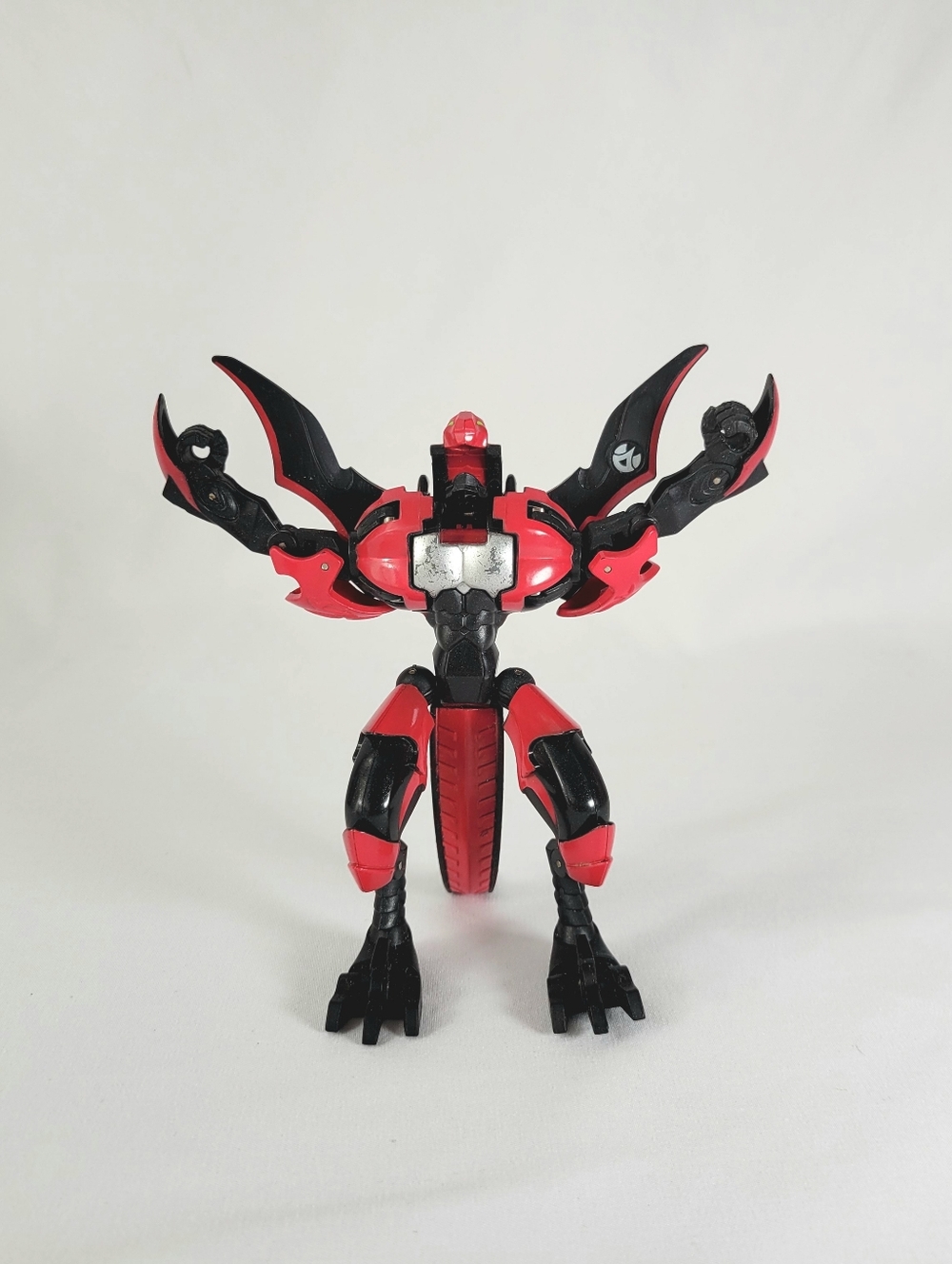 Bakugan Mechtanium Surge Pyrus Mechtogan Zenthon Black & Red